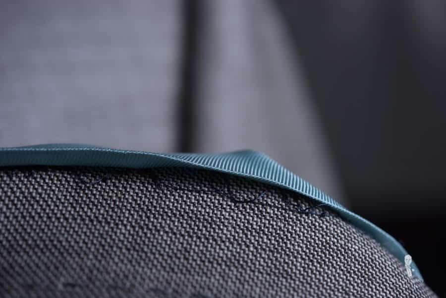 Lining Is Machine Stitched On A 500 Custom Suit Lining is machine stitched on a $500 custom suit