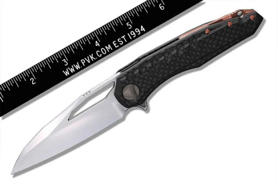 Marfione Custom Sigil Knife in Carbon