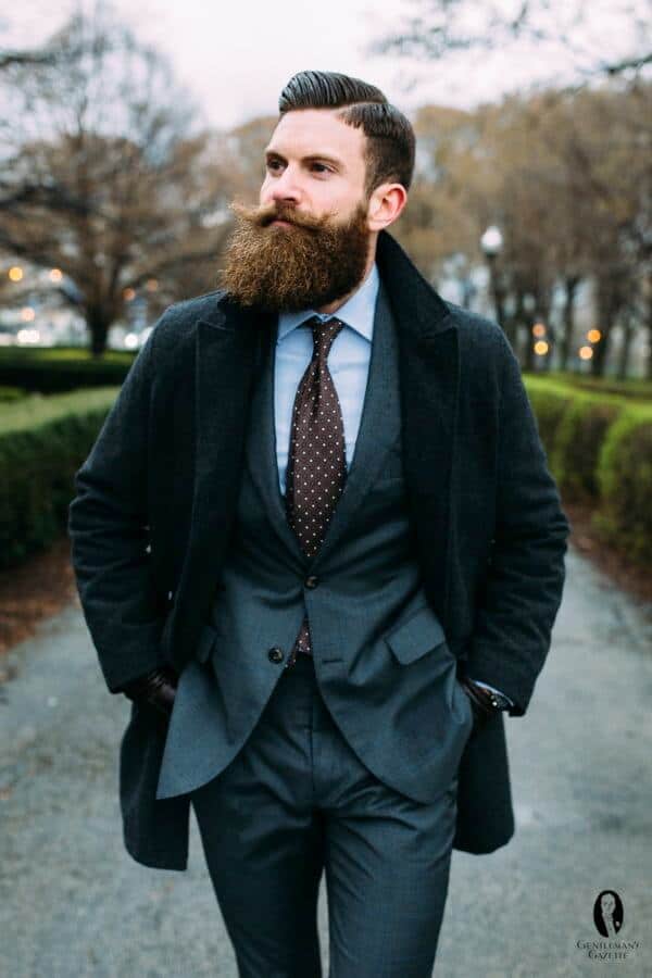 Wearing a beard in style
