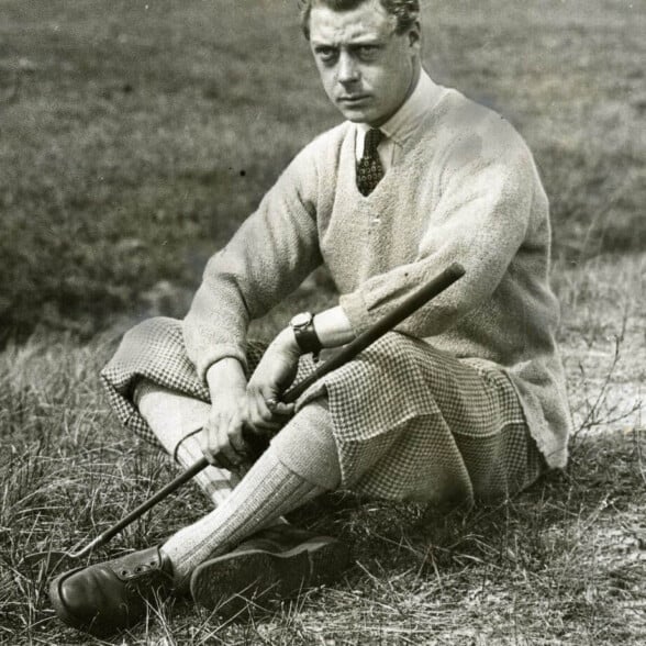 Duke of Windsor in Golf Attire