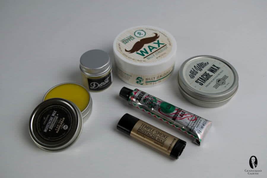 mustache wax