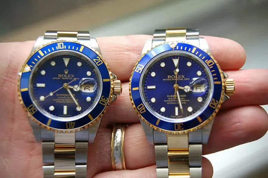 Can you spot the fake Rolex