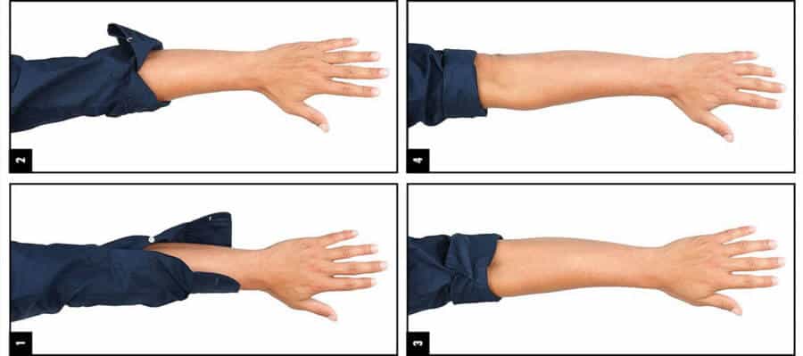 How to quickly roll your sleeves