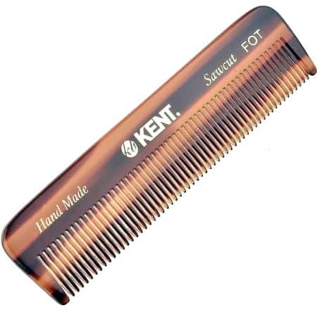 Kent A FOT Handmade All Fine Tooth Saw Cut Beard Comb