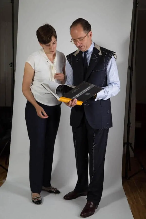 Photoshoot for the Bespoke Menswear Book