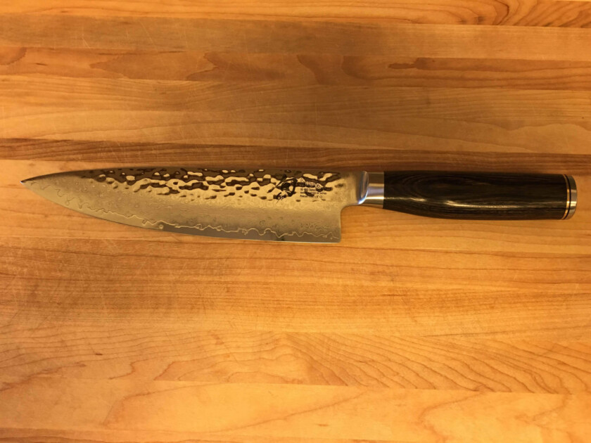 Shun Chefs Knife in Damascus Steel from Japan