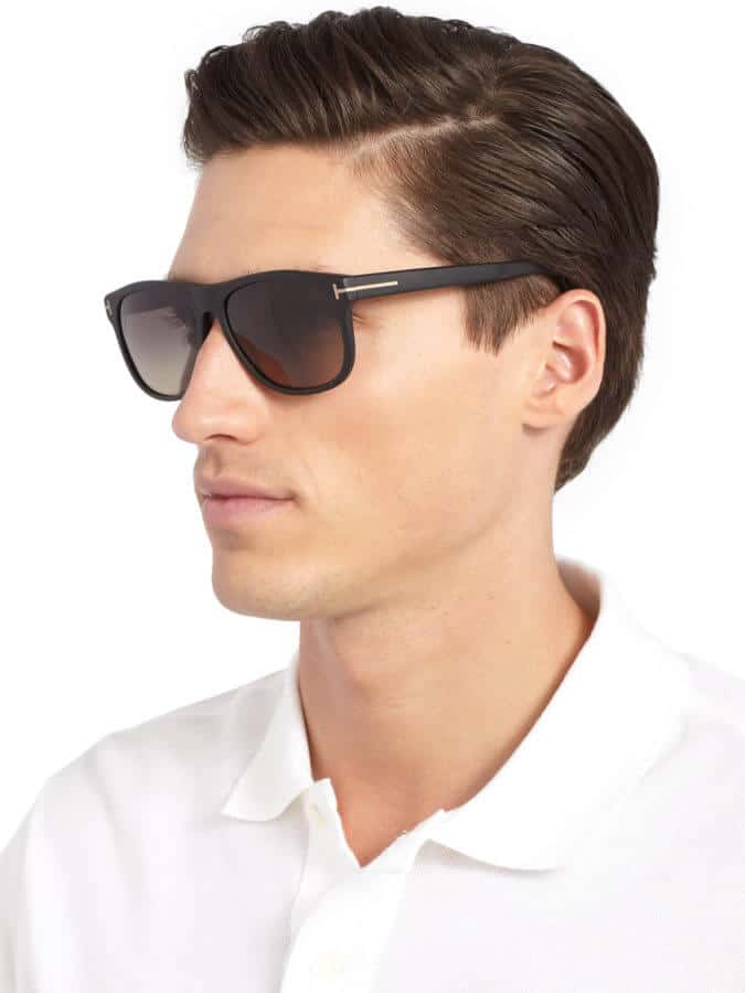 Tom Ford Black Square Sunglasses