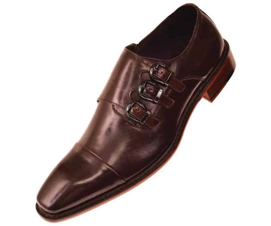 Triple Monk Strap Shoe - not recommended