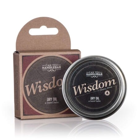 Wisdom - Woodsy & Citrus Aroma - Premium Beard Balm For Men | Dry Oil Beard Conditioner
