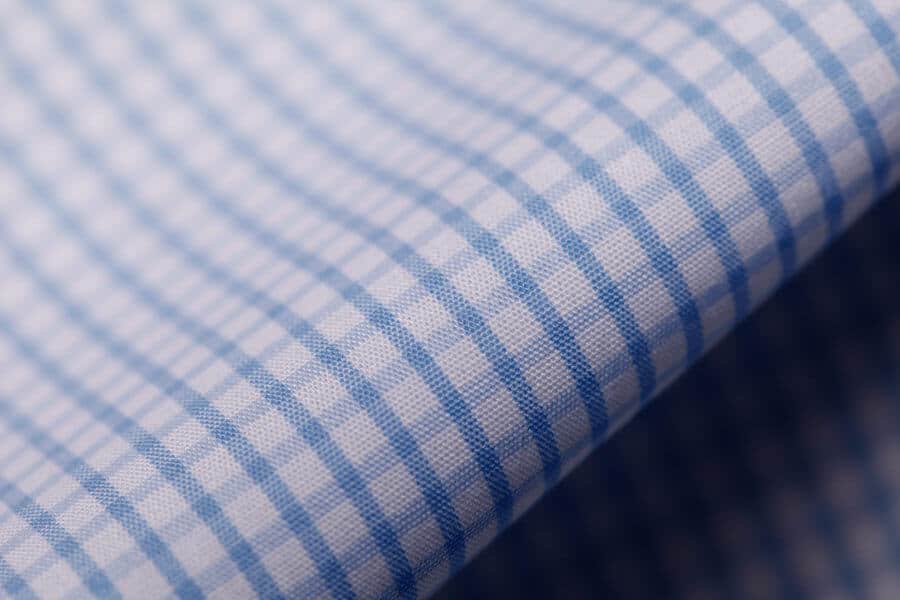 Checked Shirt Fabric - Ideal for Business Casual