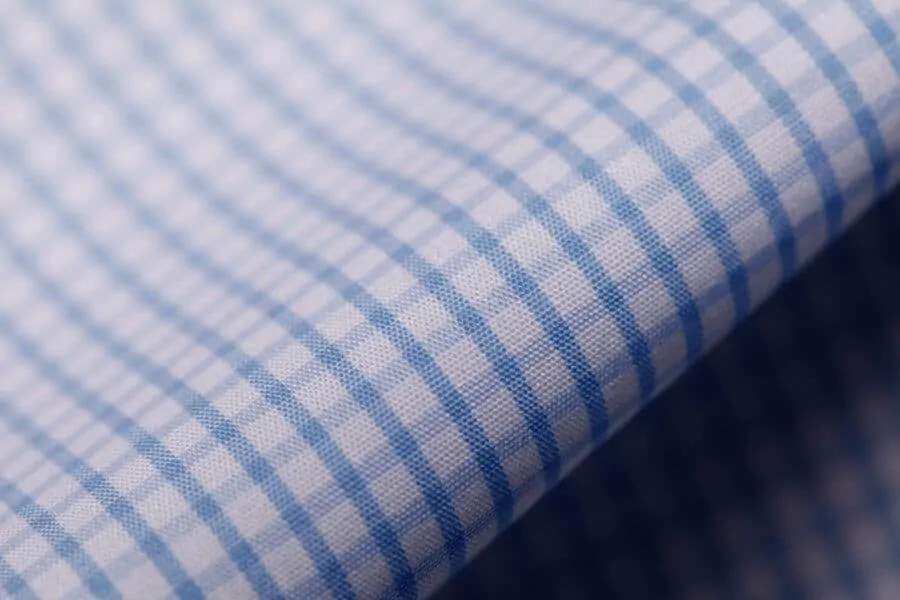 Checked Shirt Fabric - Ideal for Business Casual