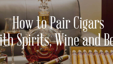 How to pair cigars with spirits and beer