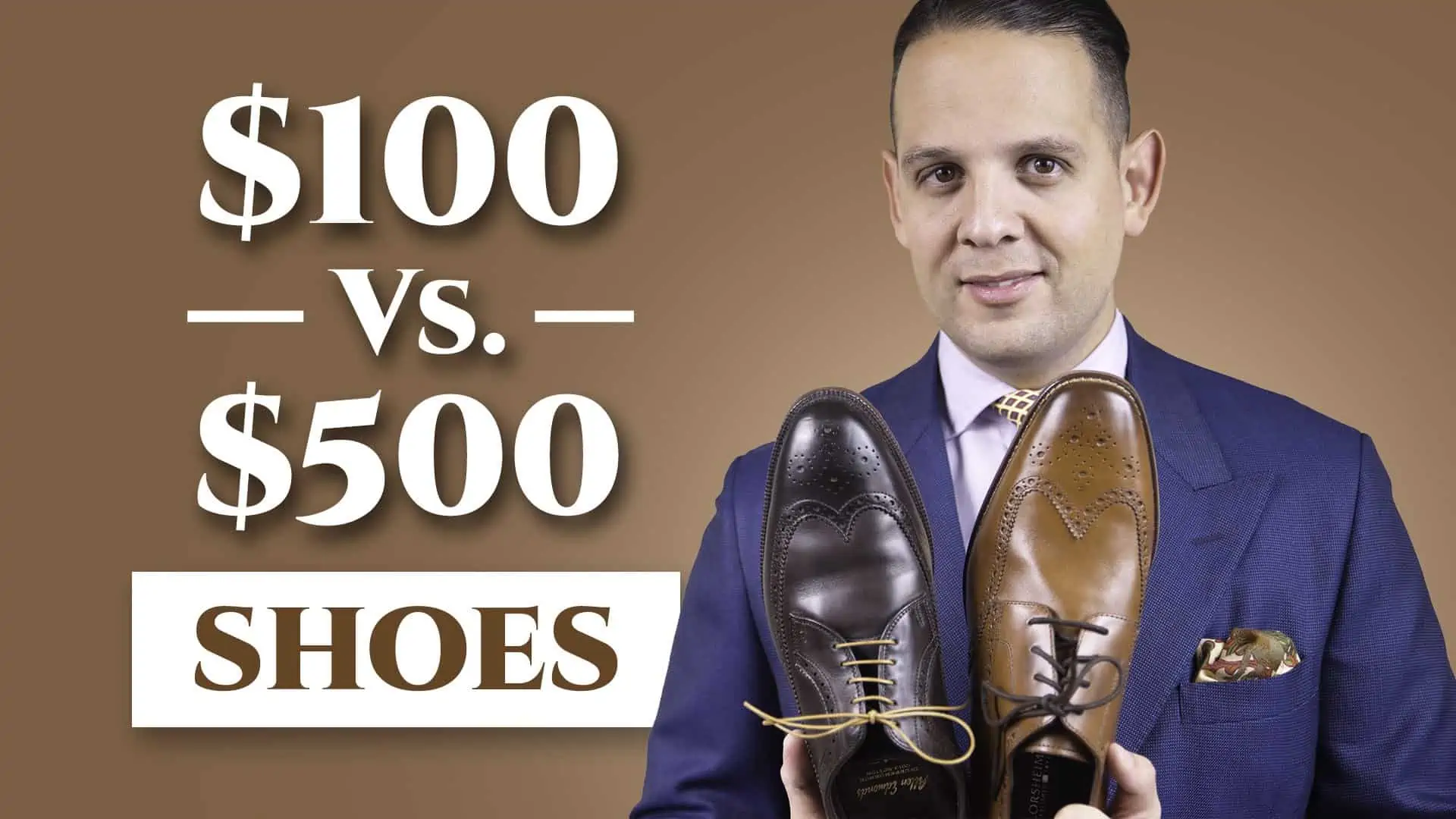 100 USD vs. 500 USD Dress Shoes