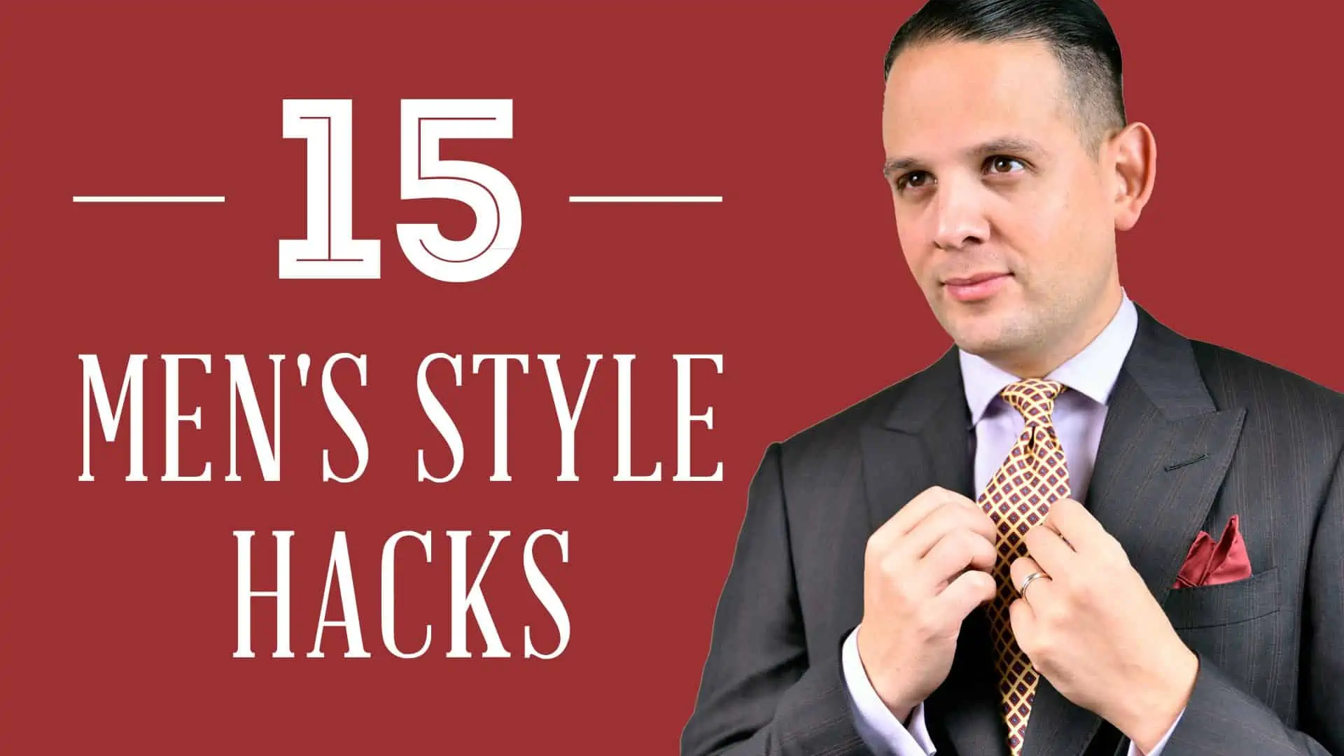 15 Mens Style Hacks