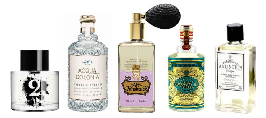 A selection of fine colognes