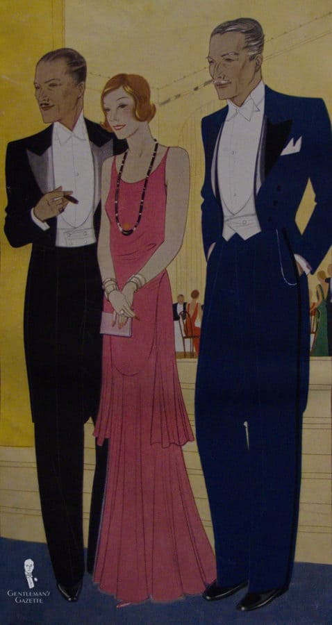 Gentlemen in White Tie in 1931