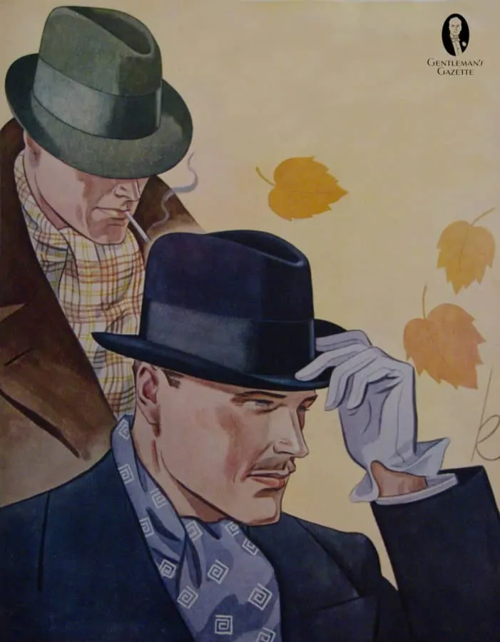 Gentlemen with Hat in 1934