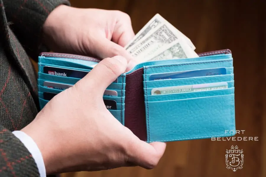 What to put in your wallet? Cash and cards
