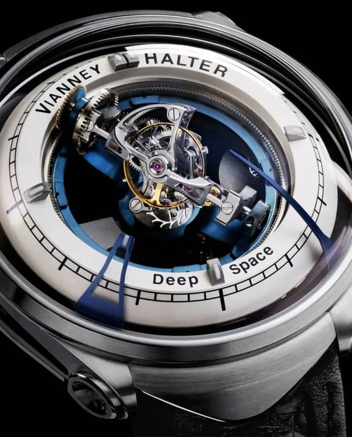Vianney Halter Deep Space Tourbillon from the front