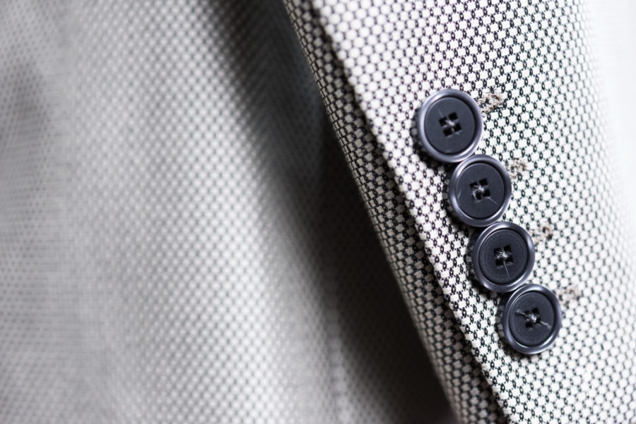 Buttons brocade jacket