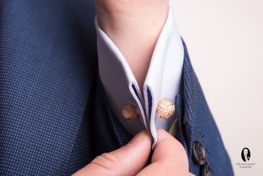 Details about   Silver Copper Knot Twist Ball Design Cufflinks Men's Shirt Suit Cuff Links 