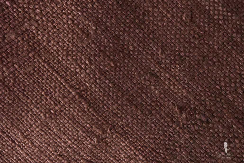 Tussah Silk in Brown