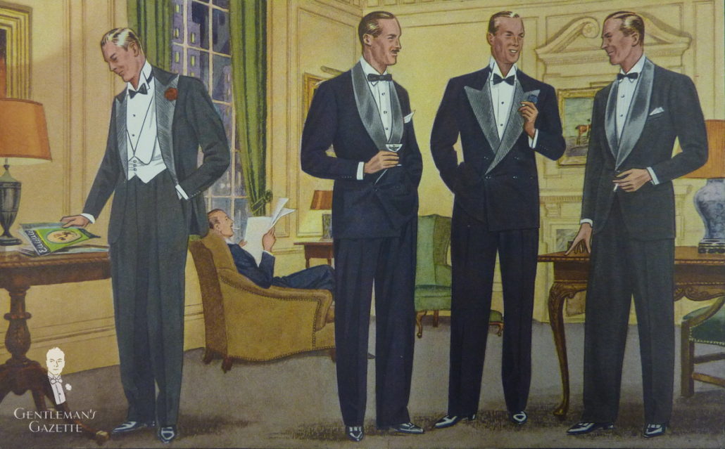 1930s Classic Black Tie - that could be worn just like that today