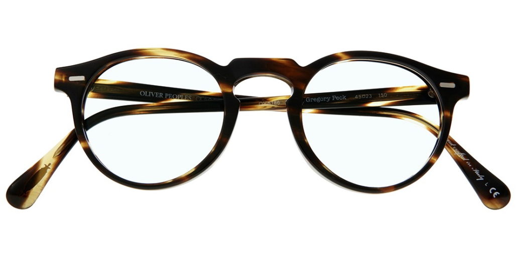 Classic rounded plastic Eyeglass Frame