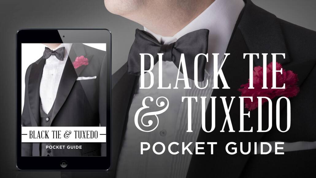 black tie pocket guide