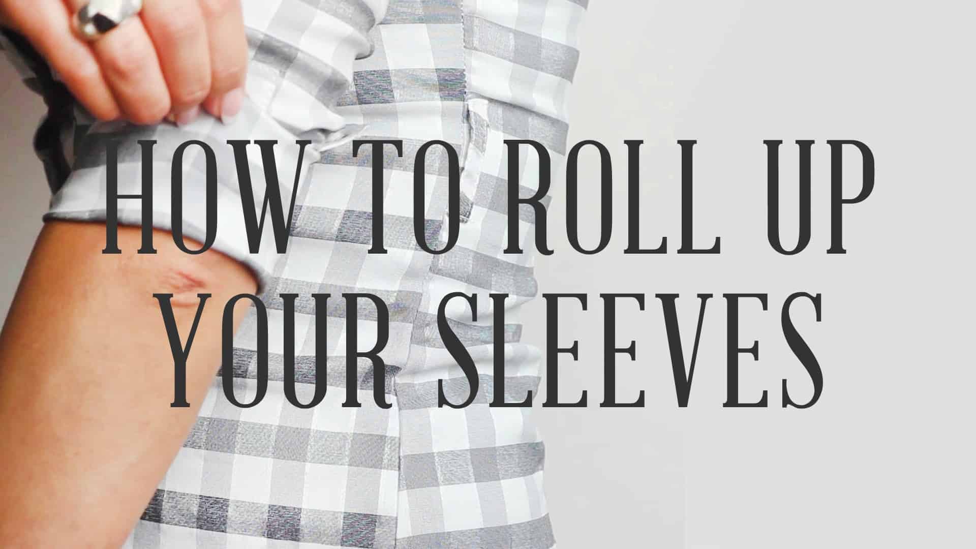 how to roll up your