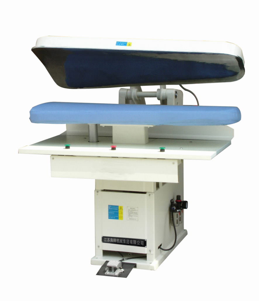 A typical pressing machine is an imprecise tool for ironing