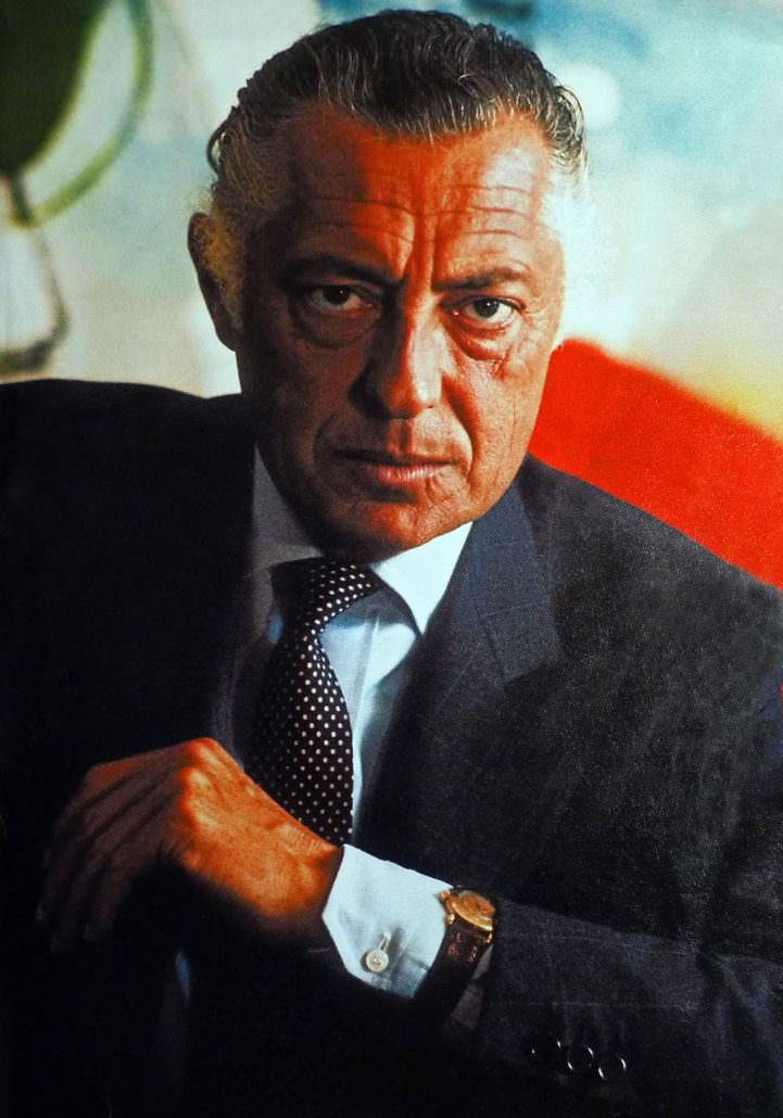 Gianni Agnelli and his Patek Philippe 1415 HU, or Universal Time