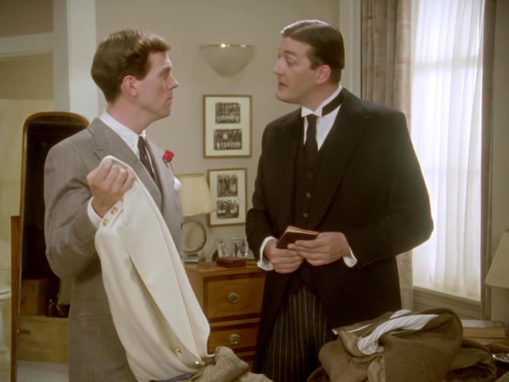 Jeeves wearing a Tailcoat