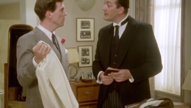 Jeeves wearing a Tailcoat