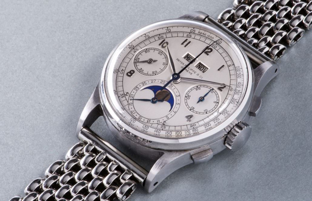 The reference 1518, the most expensive wristwatch ever