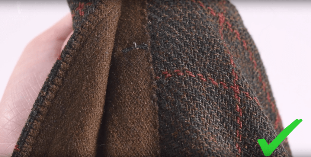 Hand Sewn Collar Hand sewn collar