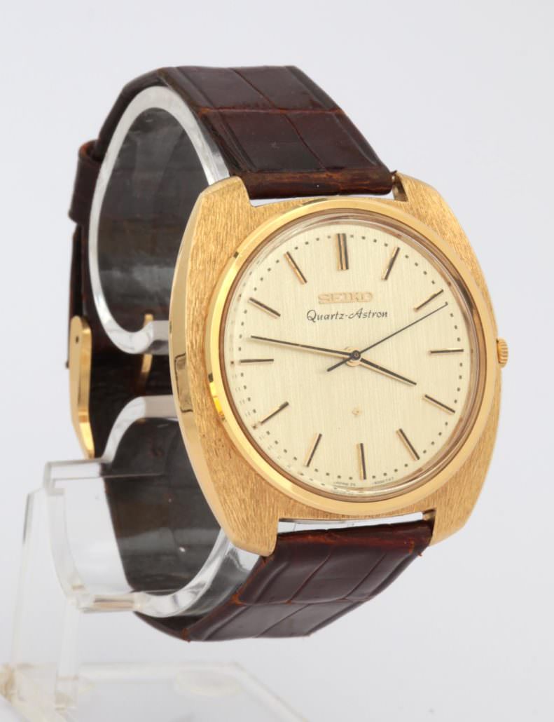 Seiko Quartz Astron, the first quartz wristwatch, released in 1969