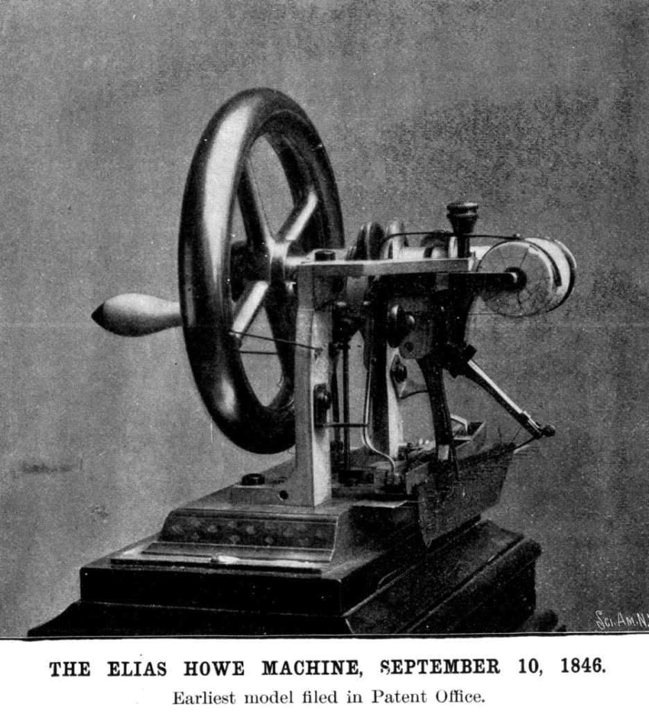 Sewing machine 1849