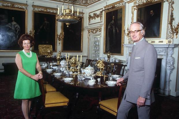 The Duke and Duchess at home