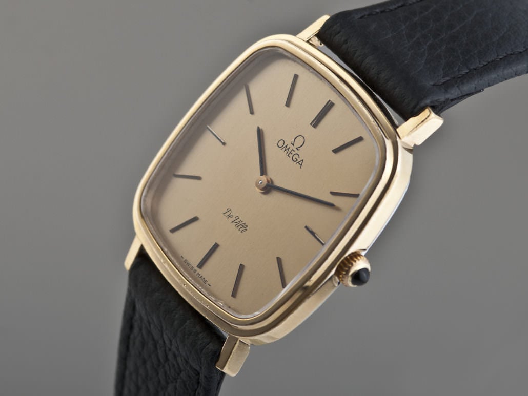 Vintage watches can be a good conversation piece like this Omega De Ville