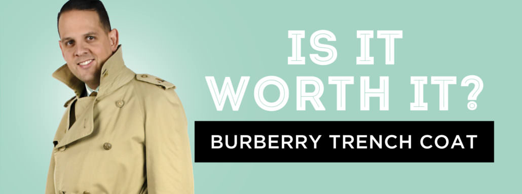 used burberry trench