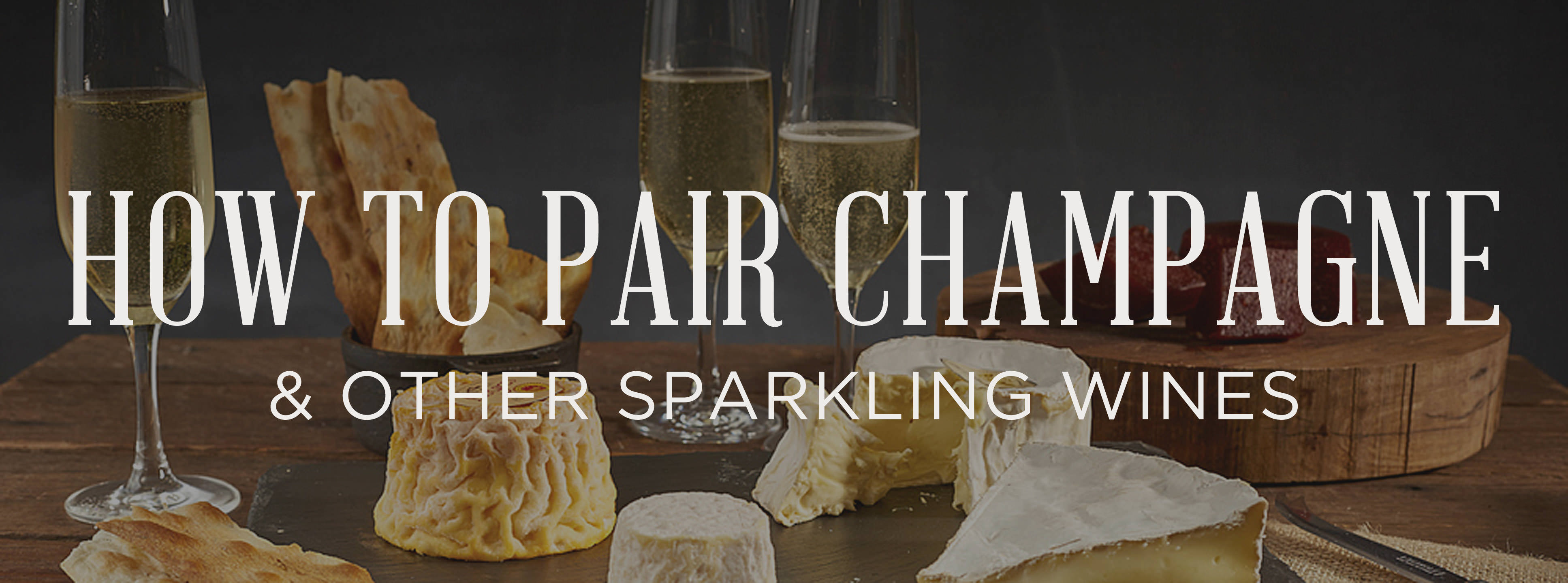 how to pair champagne