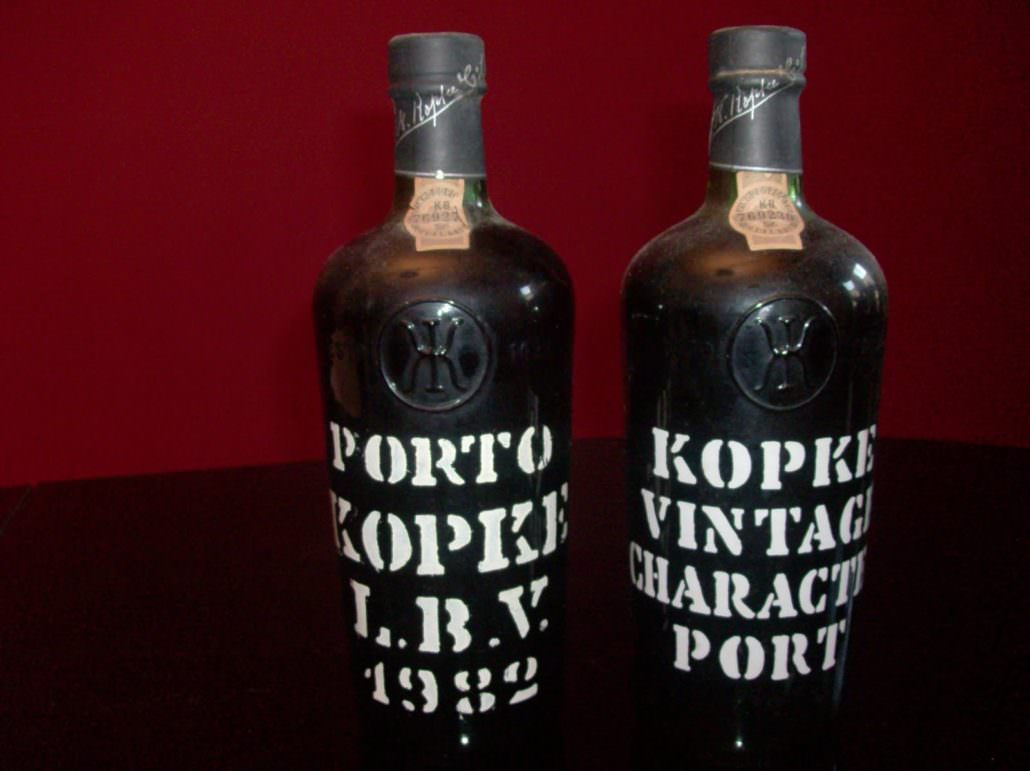 A LBV and a Vintage Character (or Reserve) Port from Kopke