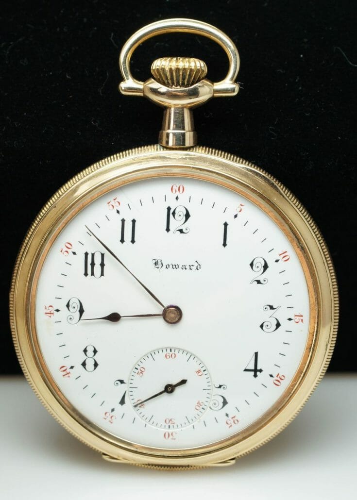 An E. Howard & Co. pocket watch