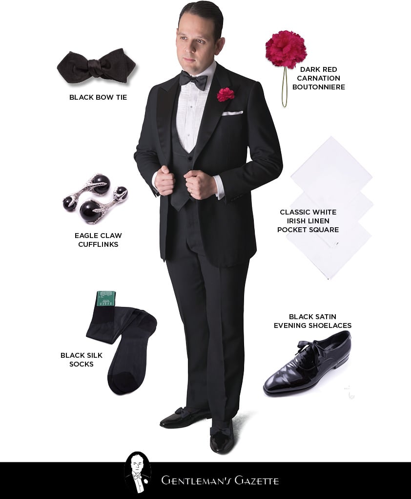 oxford black tie dress code
