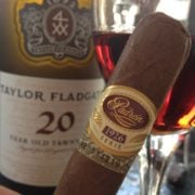 Taylors 20 Year Tawny And Padro%Cc%81N Cigar Taylors 20-year Tawny and Padrón cigar