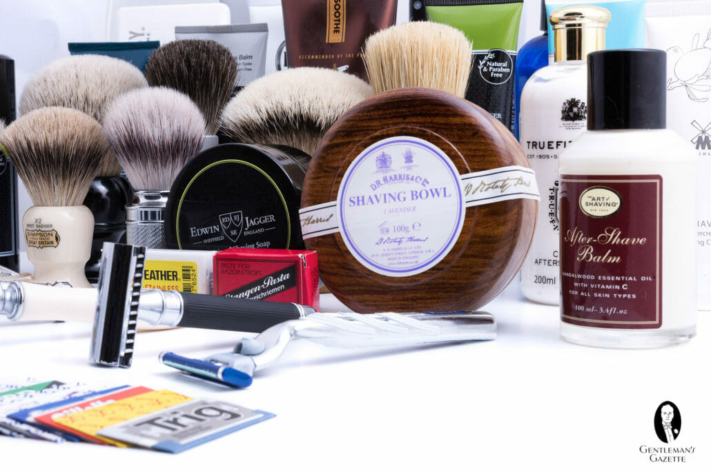 Various Shaving Products