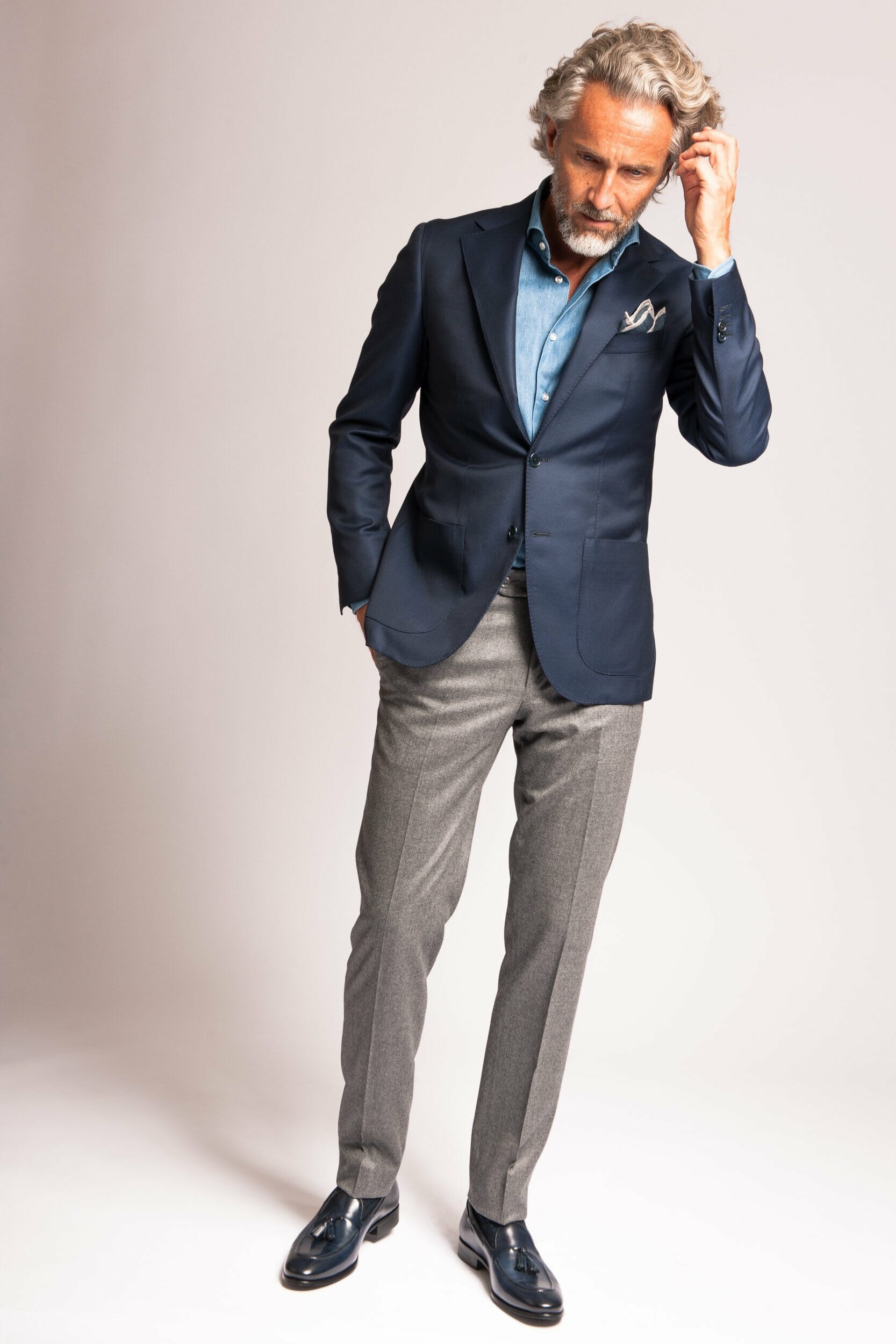 How to Wear Blue \u0026 Gray - Color 