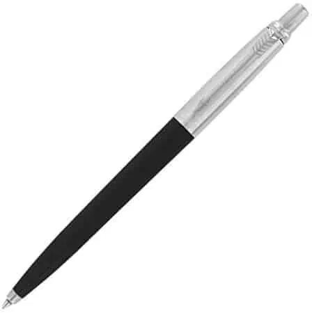 Parker Jotter Retractable Ballpoint Pen, Blue Ink,Fine Point
