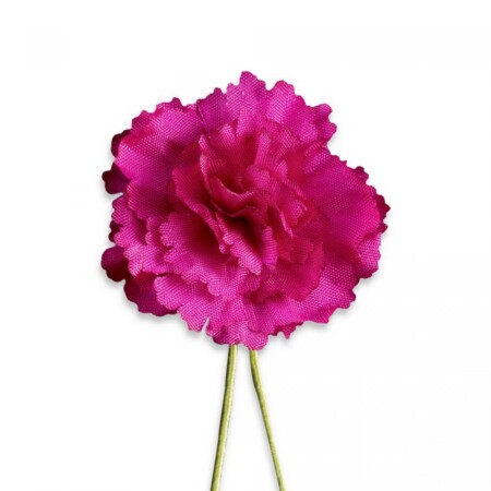 Purple Carnation Silk Boutonniere Buttonhole Flower